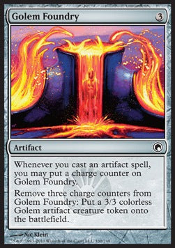 Golem Foundry⁣ - Scars of Mirrodin⁣ (Common)⁣ [160]
