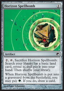 Horizon Spellbomb⁣ - Scars of Mirrodin⁣ (Common)⁣ [165]