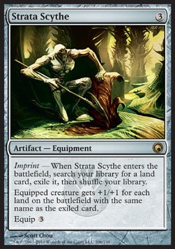 Strata Scythe⁣ - Scars of Mirrodin⁣ (Rare)⁣ [206]