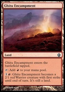 Ghitu Encampment⁣ - Premium Deck Series: Fire & Lightning⁣ (Uncommon)⁣ [29]
