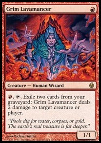 Grim Lavamancer⁣ - Premium Deck Series: Fire & Lightning⁣ (Rare)⁣ [1]