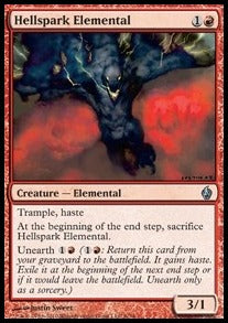 Hellspark Elemental⁣ - Premium Deck Series: Fire & Lightning⁣ (Uncommon)⁣ [6]