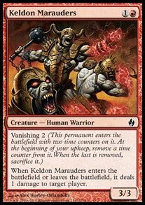 Keldon Marauders⁣ - Premium Deck Series: Fire & Lightning⁣ (Common)⁣ [7]