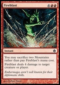 Fireblast⁣ - Premium Deck Series: Fire & Lightning⁣ (Common)⁣ [26]