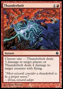 Thunderbolt⁣ - Premium Deck Series: Fire & Lightning⁣ (Common)⁣ [19]