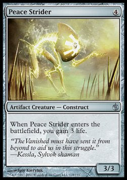 Peace Strider⁣ - Mirrodin Besieged⁣ (Uncommon)⁣ [119]
