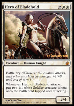 Hero of Bladehold⁣ - Prerelease Promos⁣ (Mythic)