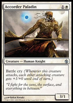 Accorder Paladin⁣ - Mirrodin Besieged⁣ (Uncommon)⁣ [1]