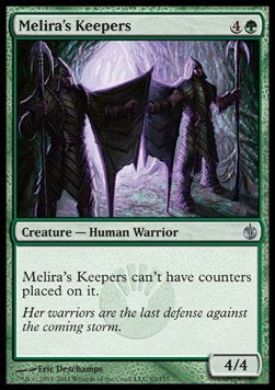 Melira's Keepers⁣ - Mirrodin Besieged⁣ (Uncommon)⁣ [83]