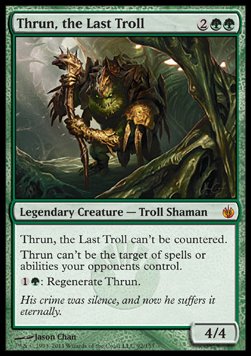 Thrun, the Last Troll⁣ - Mirrodin Besieged⁣ (Mythic)⁣ [92]