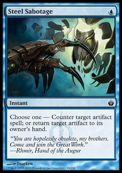 Steel Sabotage⁣ - Mirrodin Besieged⁣ (Common)⁣ [33]
