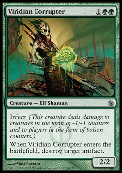 Viridian Corrupter⁣ - Mirrodin Besieged⁣ (Uncommon)⁣ [94]