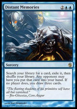 Distant Memories⁣ - Mirrodin Besieged⁣ (Rare)⁣ [24]