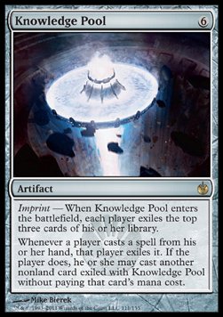 Knowledge Pool⁣ - Mirrodin Besieged⁣ (Rare)⁣ [111]