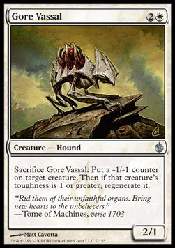 Gore Vassal⁣ - Mirrodin Besieged⁣ (Uncommon)⁣ [7]