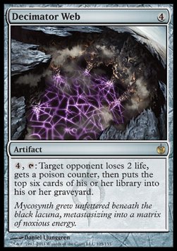 Decimator Web⁣ - Mirrodin Besieged⁣ (Rare)⁣ [105]