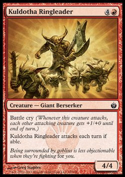 Kuldotha Ringleader⁣ - Mirrodin Besieged⁣ (Common)⁣ [70]