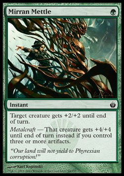 Mirran Mettle⁣ - Mirrodin Besieged⁣ (Common)⁣ [84]