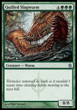 Quilled Slagwurm⁣ - Mirrodin Besieged⁣ (Uncommon)⁣ [89]
