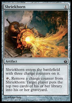Shriekhorn⁣ - Mirrodin Besieged⁣ (Common)⁣ [130]