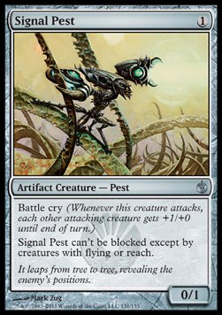 Signal Pest⁣ - Mirrodin Besieged⁣ (Uncommon)⁣ [131]