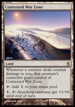 Contested War Zone⁣ - Mirrodin Besieged⁣ (Rare)⁣ [144]
