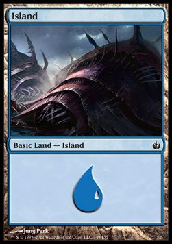Island (V.2)⁣ - Mirrodin Besieged⁣ (Land)⁣ [149]