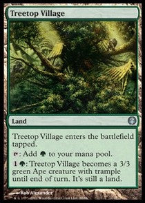Treetop Village⁣ - Duel Decks: Knights vs. Dragons⁣ (Uncommon)⁣ [38]