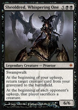 Sheoldred, Whispering One⁣ - New Phyrexia⁣ (Mythic)⁣ [73]