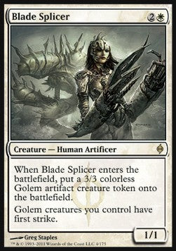 Blade Splicer⁣ - New Phyrexia⁣ (Rare)⁣ [4]