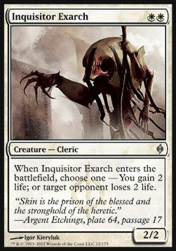 Inquisitor Exarch⁣ - New Phyrexia⁣ (Uncommon)⁣ [12]