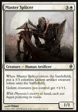 Master Splicer⁣ - New Phyrexia⁣ (Uncommon)⁣ [16]