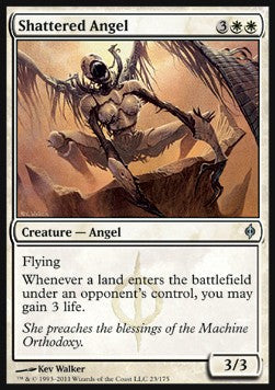 Shattered Angel - New Phyrexia (Uncommon) [NPH-23]