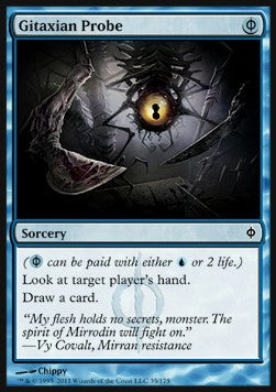 Gitaxian Probe⁣ - New Phyrexia⁣ (Common)⁣ [35]