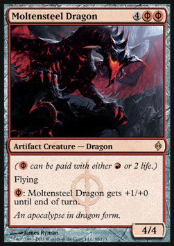 Moltensteel Dragon⁣ - New Phyrexia⁣ (Rare)⁣ [88]