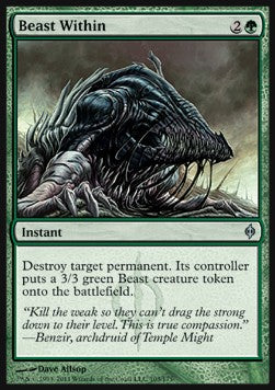 Beast Within⁣ - New Phyrexia⁣ (Uncommon)⁣ [103]