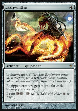 Lashwrithe⁣ - New Phyrexia⁣ (Rare)⁣ [143]