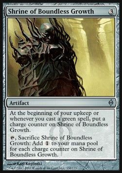 Shrine of Boundless Growth⁣ - New Phyrexia⁣ (Uncommon)⁣ [152]