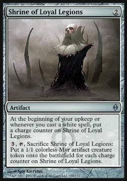 Shrine of Loyal Legions⁣ - New Phyrexia⁣ (Uncommon)⁣ [155]