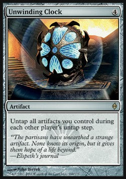 Unwinding Clock⁣ - New Phyrexia⁣ (Rare)⁣ [164]