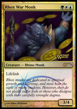 Rhox War Monk⁣ - Friday Night Magic Promos⁣ (Rare)