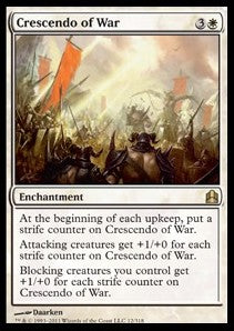 Crescendo of War - Commander (Rare) [CMD-12]