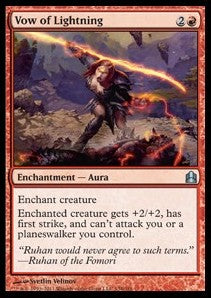 Vow of Lightning - Commander (Uncommon) [CMD-138]