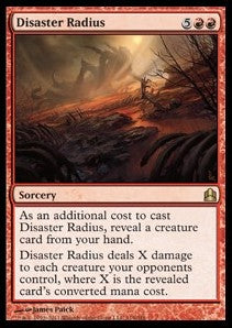 Disaster Radius⁣ - Commander⁣ (Rare)⁣ [119]