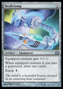 Skullclamp⁣ - Commander⁣ (Uncommon)⁣ [260]