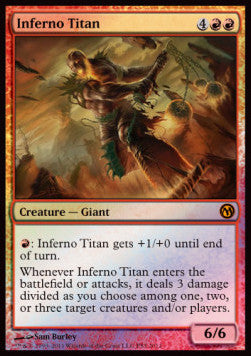Inferno Titan⁣ - Duels of the Planeswalkers Promos⁣ (Mythic)