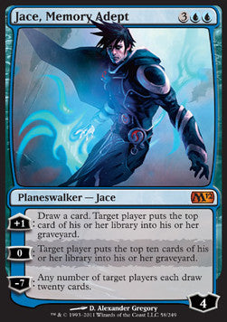 Jace, Memory Adept⁣ - Magic 2012⁣ (Mythic)⁣ [58]