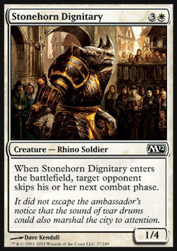 Stonehorn Dignitary⁣ - Magic 2012⁣ (Common)⁣ [37]
