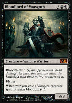 Bloodlord of Vaasgoth⁣ - Magic 2012⁣ (Mythic)⁣ [82]