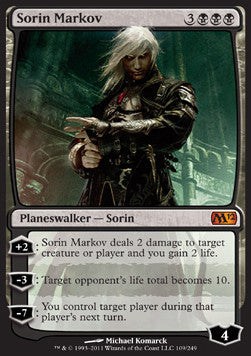 Sorin Markov⁣ - Magic 2012⁣ (Mythic)⁣ [109]